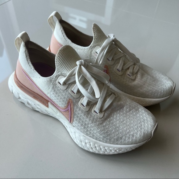 nike react infinity run flyknit copper